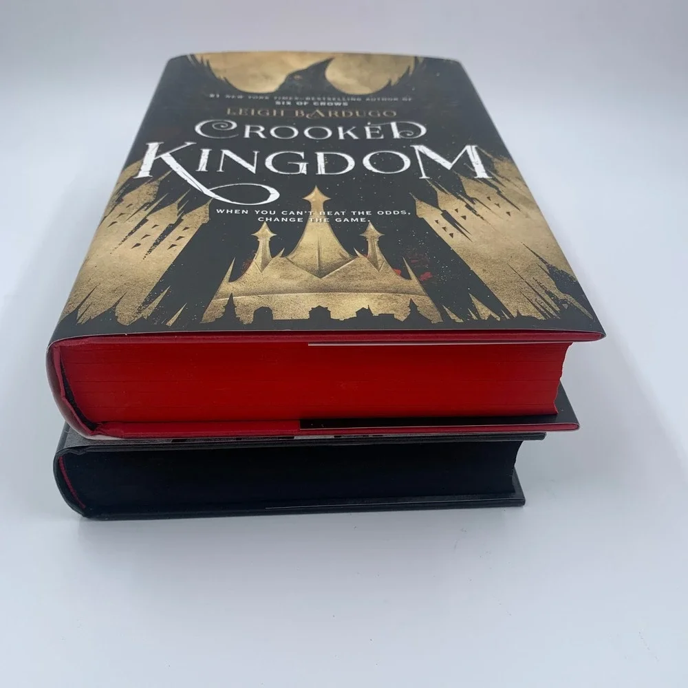 Six of Crows Duology HC Lot Leigh Bardugo Crooked Kingdom Sprayed Edges 1st